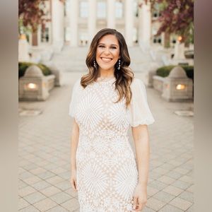 Red Dress Boutique White Lace Dress